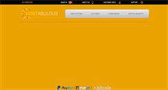 Desktop Screenshot of hostabulous.com